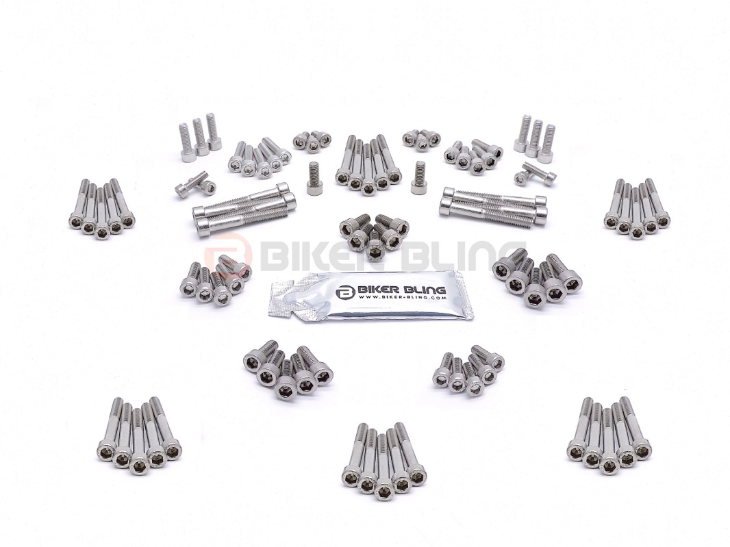Honda CBR125R 2013 stainless steel engine casing case cover motorcycle bolts kit