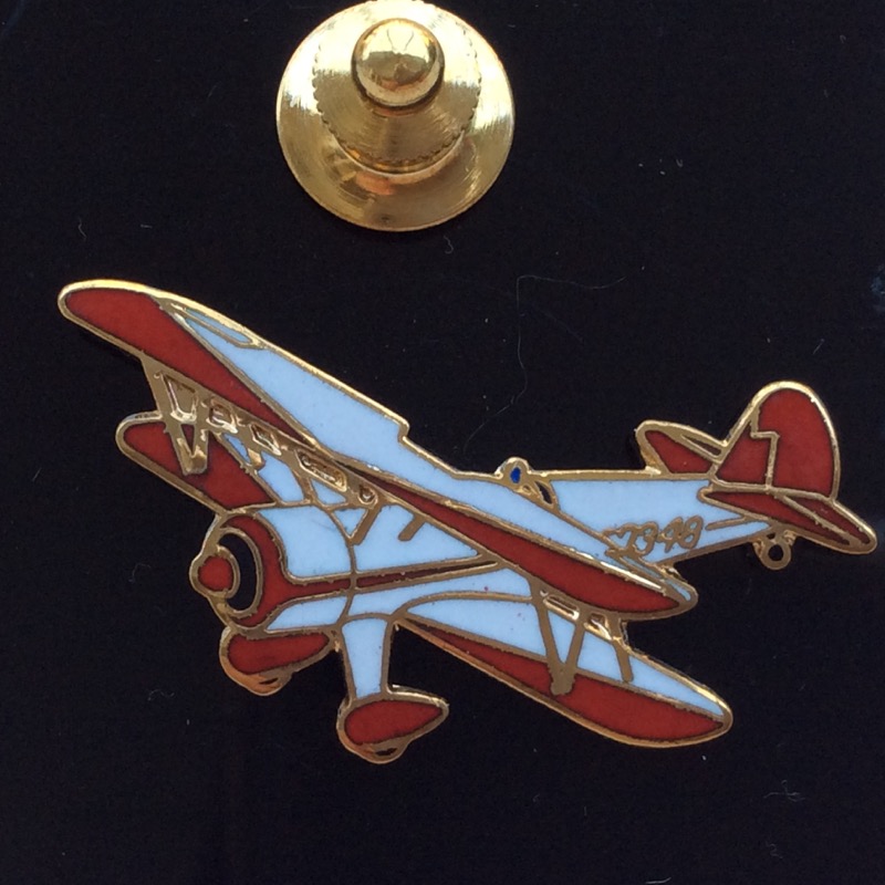 Pin's Folies ️French Vintage Tablo Aircraft Plane # pin STEARMAN | eBay